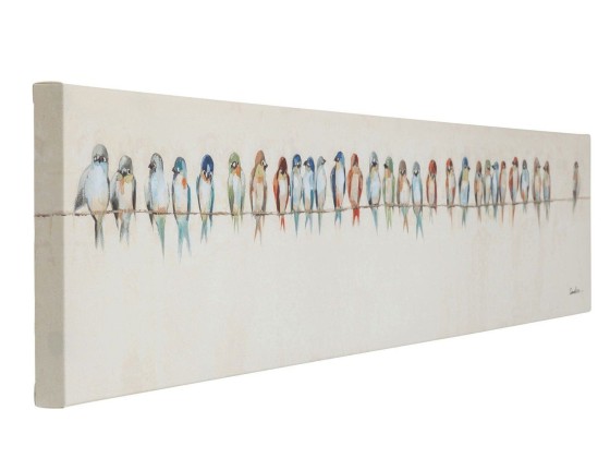 Печать на холсте KARE Design TOUCHED BIRDS MEETING