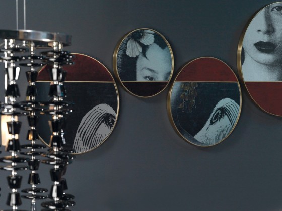 Зеркало Borzalino HALF MOON