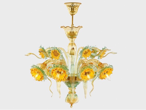 Потолочные светильники Sogni Di Cristallo VAN GOGH SUNFLOWERS