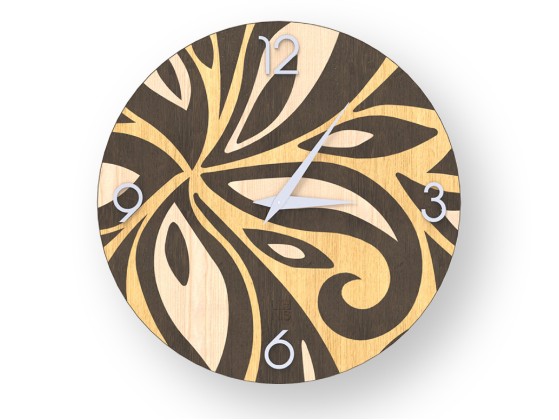 Часы LIGNIS® FLOWERS WARM