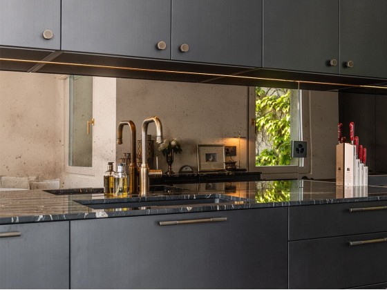 Отделочные Antique Mirror BIANCO E NERO BRONZO