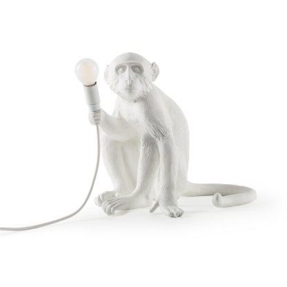 Уличный торшер Seletti THE MONKEY LAMP SITTING