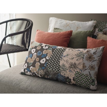 Диванные подушки LA FABBRICA DEL LINO PATCHWORK FLOREALE