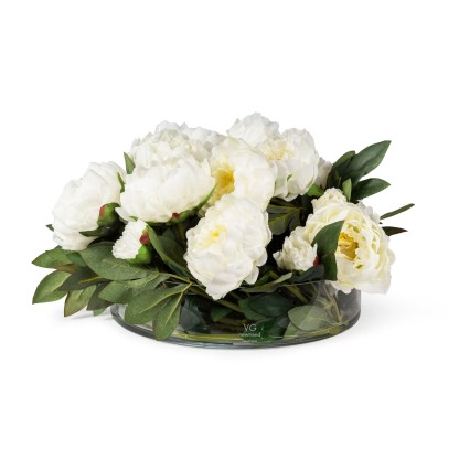 Ваза VGnewtrend ETERNITY ROUND PEONY