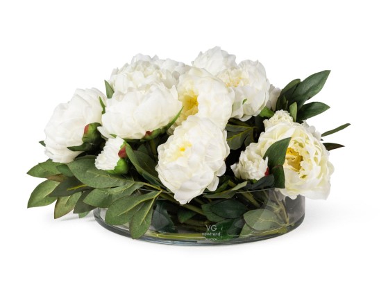 Ваза VGnewtrend ETERNITY ROUND PEONY