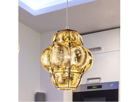 Подвесные светильники Siru FOGLIA ORO MS 207