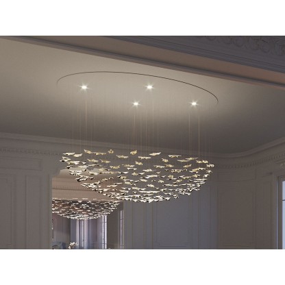 Подвесные светильники Haberdashery LEAF DOMED CANOPIES