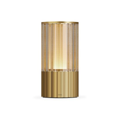 Уличная настольная лампа Voltra Lighting VOLTRA REEDED NATURAL BRASS