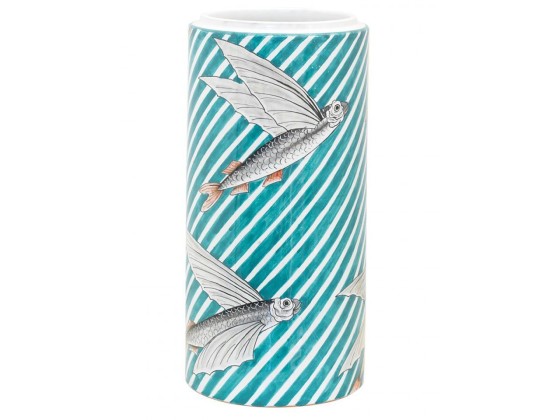 Ваза L'Antica Deruta FLYING FISH