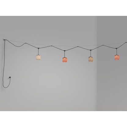 Подвесные светильники садовые BOVER NANS CATENARY S/16/4L OUTDOOR