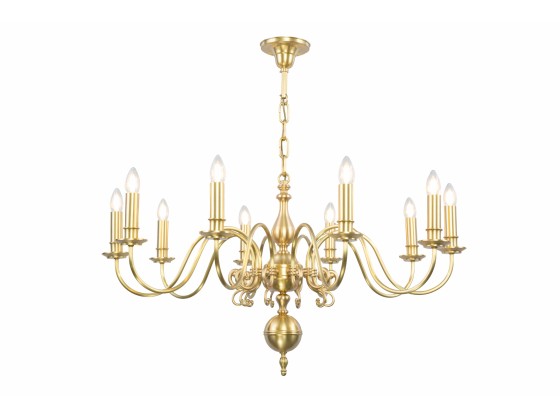 Подвесные светильники Patinas Lighting ROTTERDAM 10 ARMED CHANDELIER