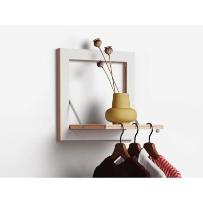 Вешалка AMBIVALENZ FLPPS HNGRAIL 40x40-1 - WHITE