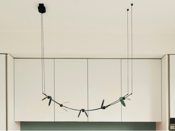 Подвесной светильник цвет черный OliveLab ALI DI LUCE