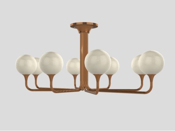 Потолочные светильники Masiero TEE PL8 OV160