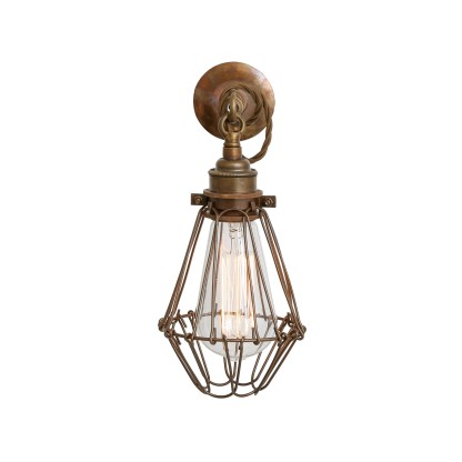 Бра - настенная лампа Mullan Lighting EDOM INDUSTRIAL CAGE WALL LIGHT