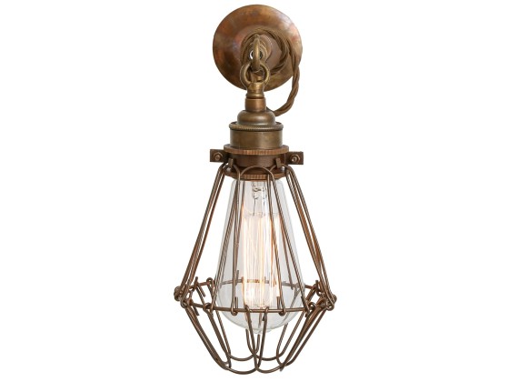 Бра - настенная лампа Mullan Lighting EDOM INDUSTRIAL CAGE WALL LIGHT