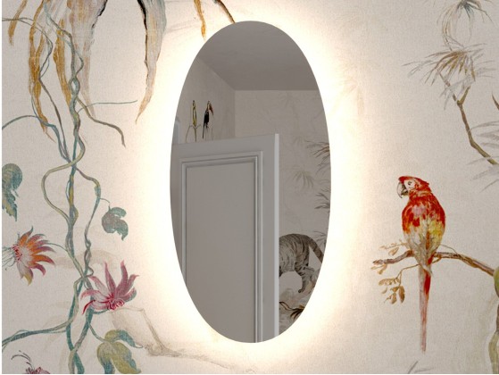 Зеркало для ванной комнаты Rotaliana TOTEM &amp; TAB