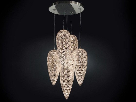 Подвесные светильники VGnewtrend ARABESQUE LIGHTFALL SENSATION