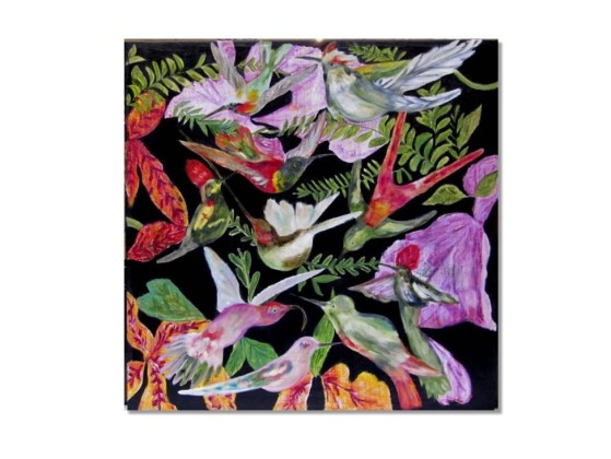 Картина ICI ET LA TROPICAL BLACK