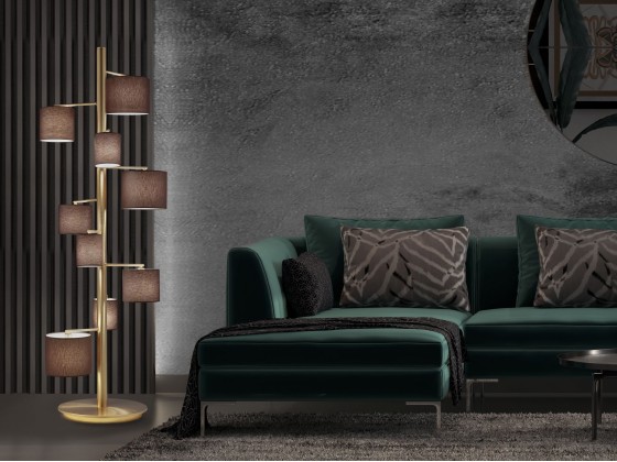 Напольный светильник Euroluce Lampadari KOEL PT9