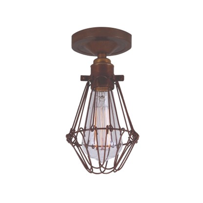Потолочные светильники Mullan Lighting APOCH FLUSH CAGE LIGHT