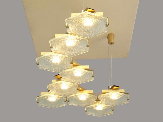 Подвесные светильники Patinas Lighting HEXXA PENDANT 09