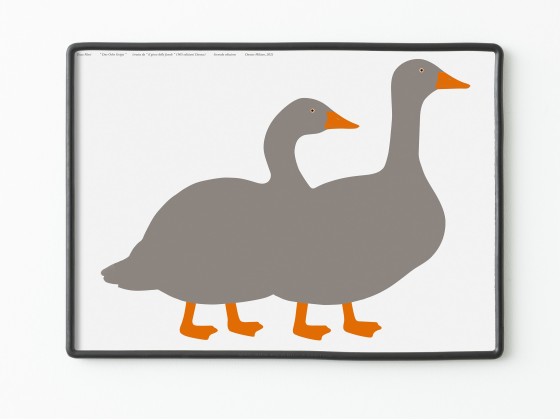 Трафаретный декор Danese Milano DUE OCHE GRIGIE