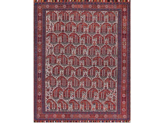 Ковер Zollanvari BOTEH WHITE GROUND SENNEH