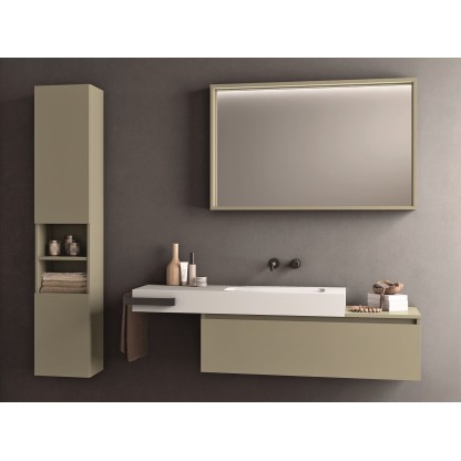 Подвесная тумба в санузел и пенал Cerasa SEGNO