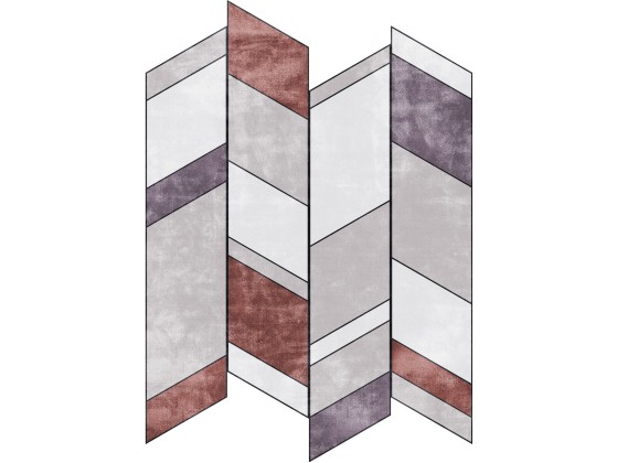 Ковер Sirecom Tappeti TANGRAM PATISSERIE