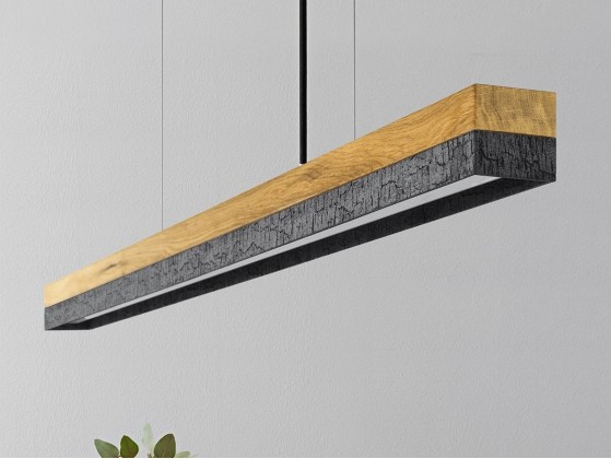 Подвесные светильники GANTlights [C1o] BURNED WOOD