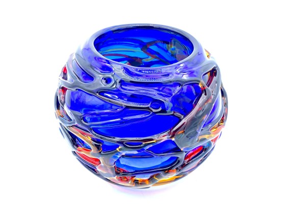 Ваза YourMurano CHROMA BLUE