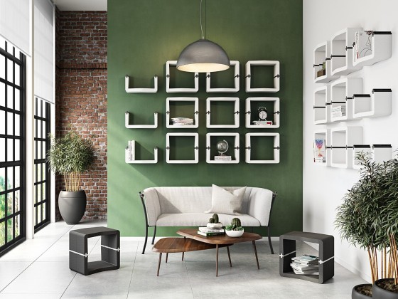 Книжные шкафы Movisi U-CUBE