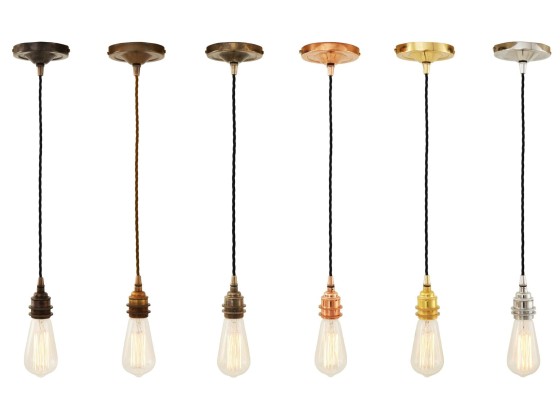 Подвесные светильники Mullan Lighting LOME VINTAGE BRAIDED SUSPENSION PENDANT
