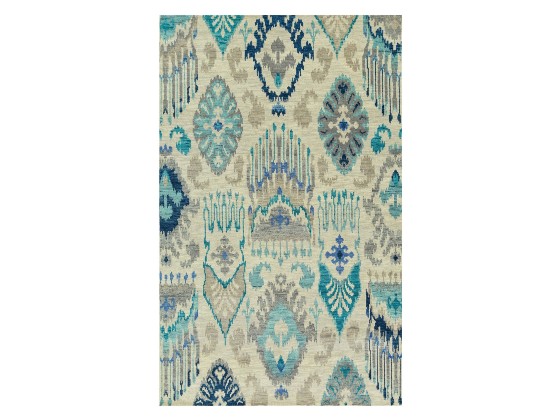Ковер Jaipur Rugs LCA-03 Antique White/Light Turquoise