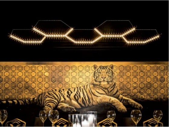 Подвесные светильники Le Deun Luminaires HEXA 5