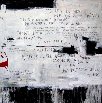 Картина ICI ET LA GATO ROJO