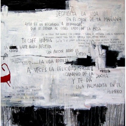 Картина ICI ET LA GATO ROJO