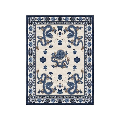 Ковер Tapis Rouge Distribution TEMPLE CEREMONY CHINESE BLUE