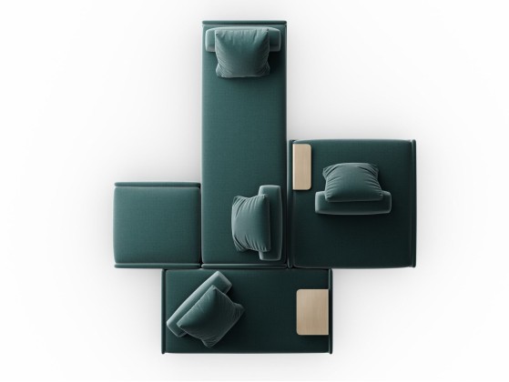 Диван Gallotti&Radice LILAS MOSAQUE