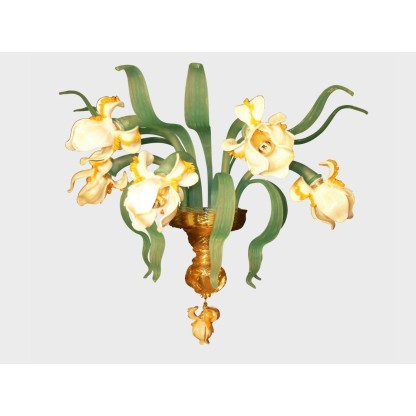 Бра - настенная лампа Sogni Di Cristallo IRIS BIANCO