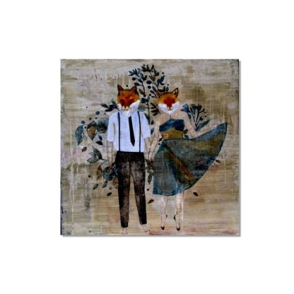 Картина ICI ET LA FOXIES IN BLUE