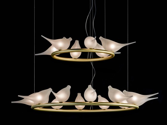 Подвесные светильники MULTIFORME LIGHT OF LOVE 12+6