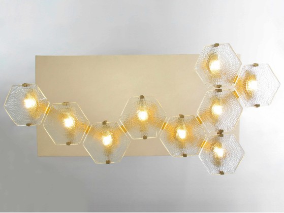 Бра - настенная лампа Patinas Lighting HEXXA WALL LIGHT 09