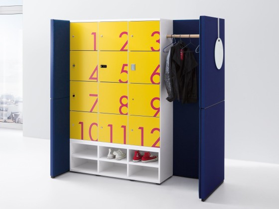 Шкафчики для хранения вещей werner works R-MODUL