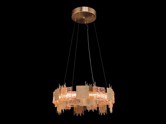 Подвесные светильники Euroluce Lampadari CHARACTERD D60 ROSALINE
