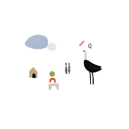 Стикеры на стену в детскую Nidi EMU