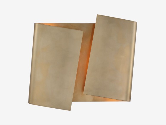 Бра - настенная лампа Kelly Wearstler PELLE RIGHT TWISTED SCONCE