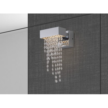 Бра - настенная лампа ILFARI FROZEN EYES W1 S CXL