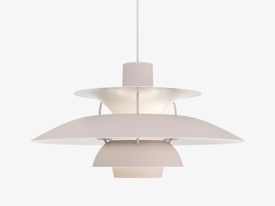 Подвесные светильники In Stock LOUIS POULSEN - PH 5 MONOCHROME OYSTER GREY